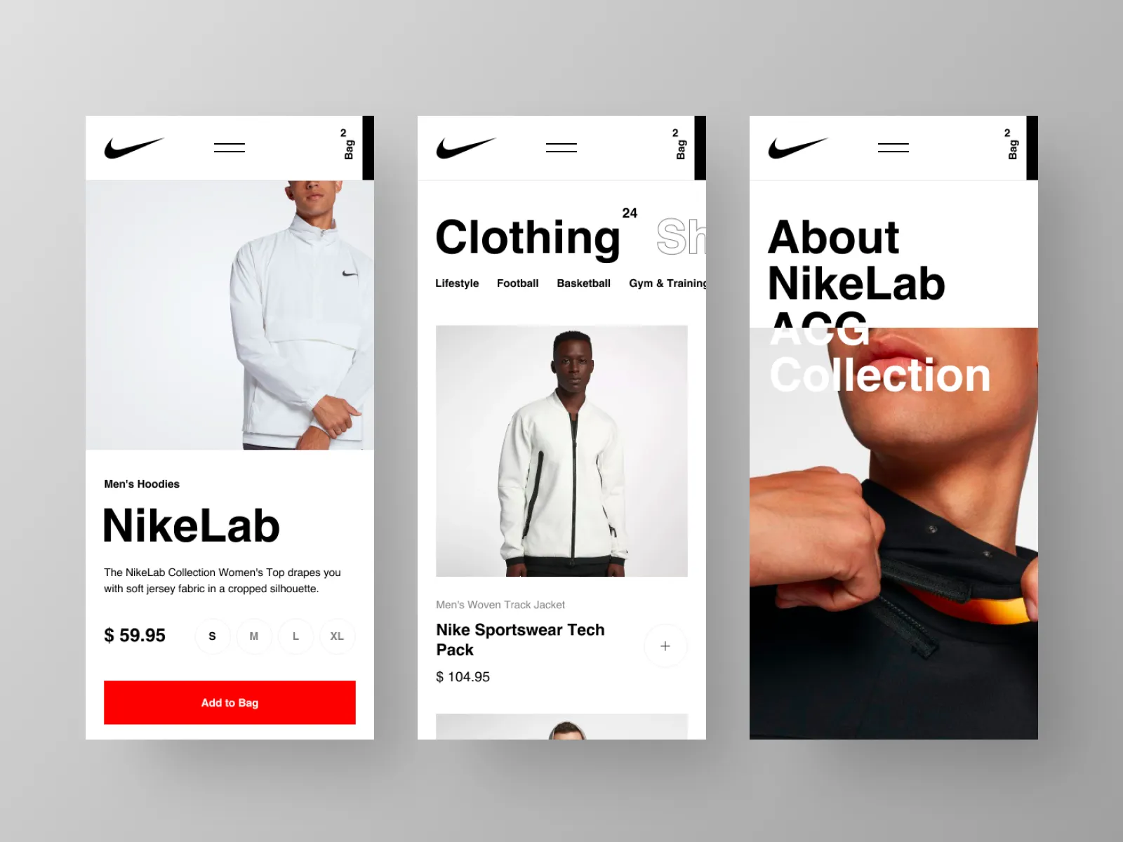 Optimize for Mobile Branding Nike Example