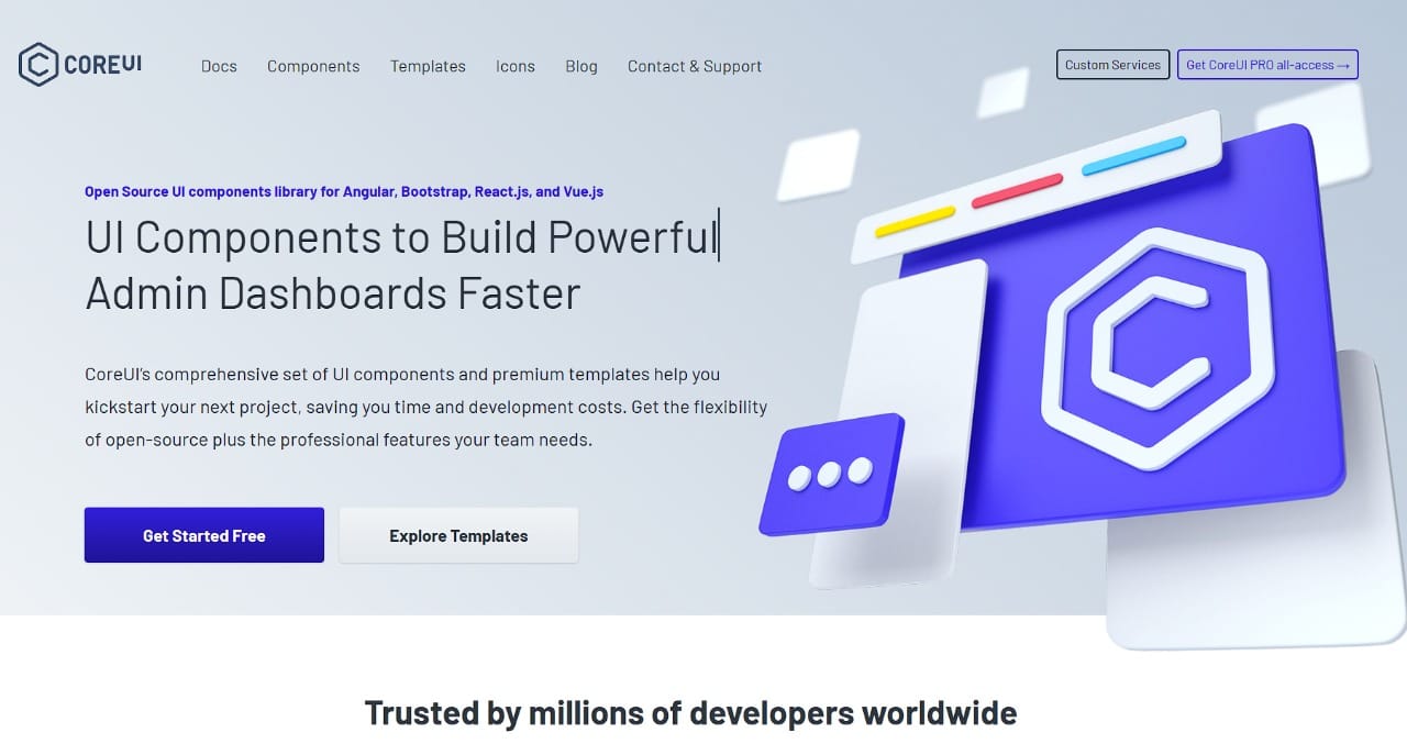 CoreUI - UI Component Library